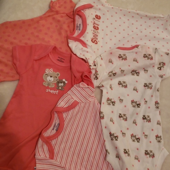 24 mos NWT Gerber Baby Girl/'s 3 Piece Onepiece Size 18 mos